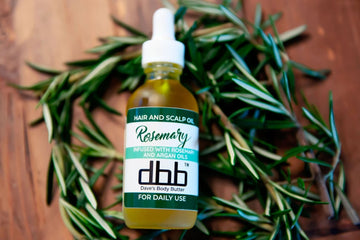 Rosemary and Argan Hair and Scalp Oil by Dave's Body Butter